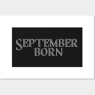 Born in September Posters and Art